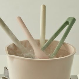 [MODORI] Magnetic Silicone Cooking Tools – Easy Grip, Heat-Resistant, Boil-Safe, All-Silicone Design with Built-in Handle Magnet - Made in Korea